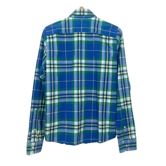 Hollister Plaid Button Down Shirt Lot Of 4 Men's Size M Long Sleeve 90's  Y2K - Picture 6 of 13